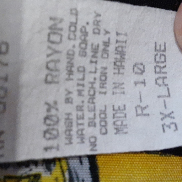 PARADISE FOUND Men's Vintage Shirt 3X - Picture 9 of 10